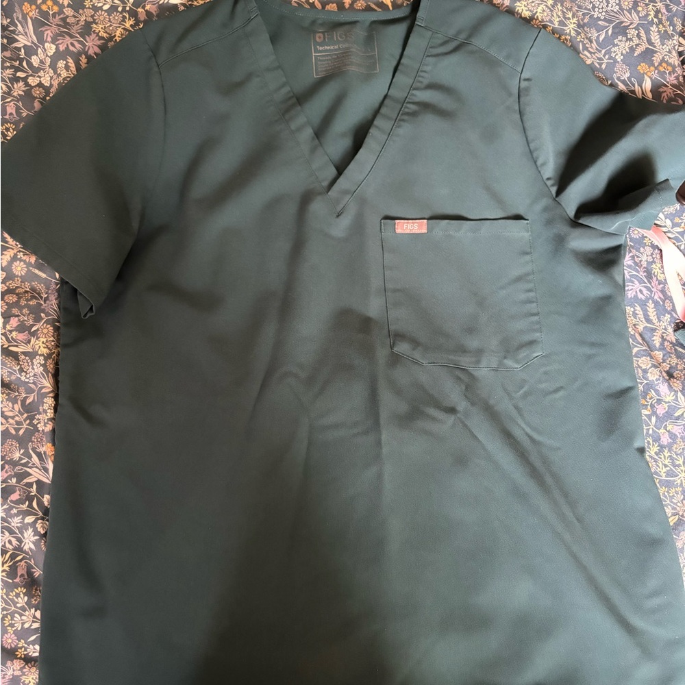 Caribbean Blue Catarina top- size L